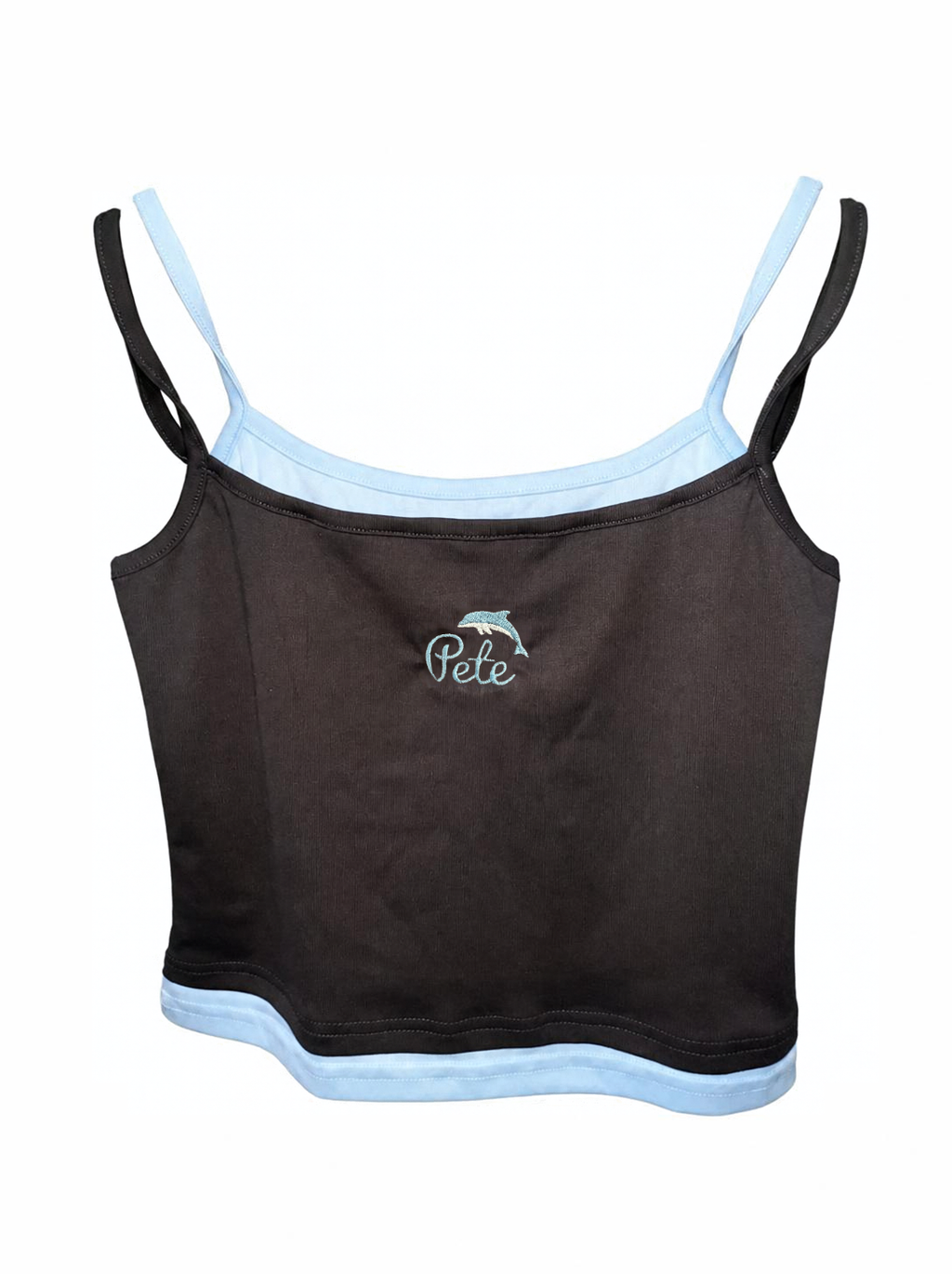 Pete The Dolphin Crop Top