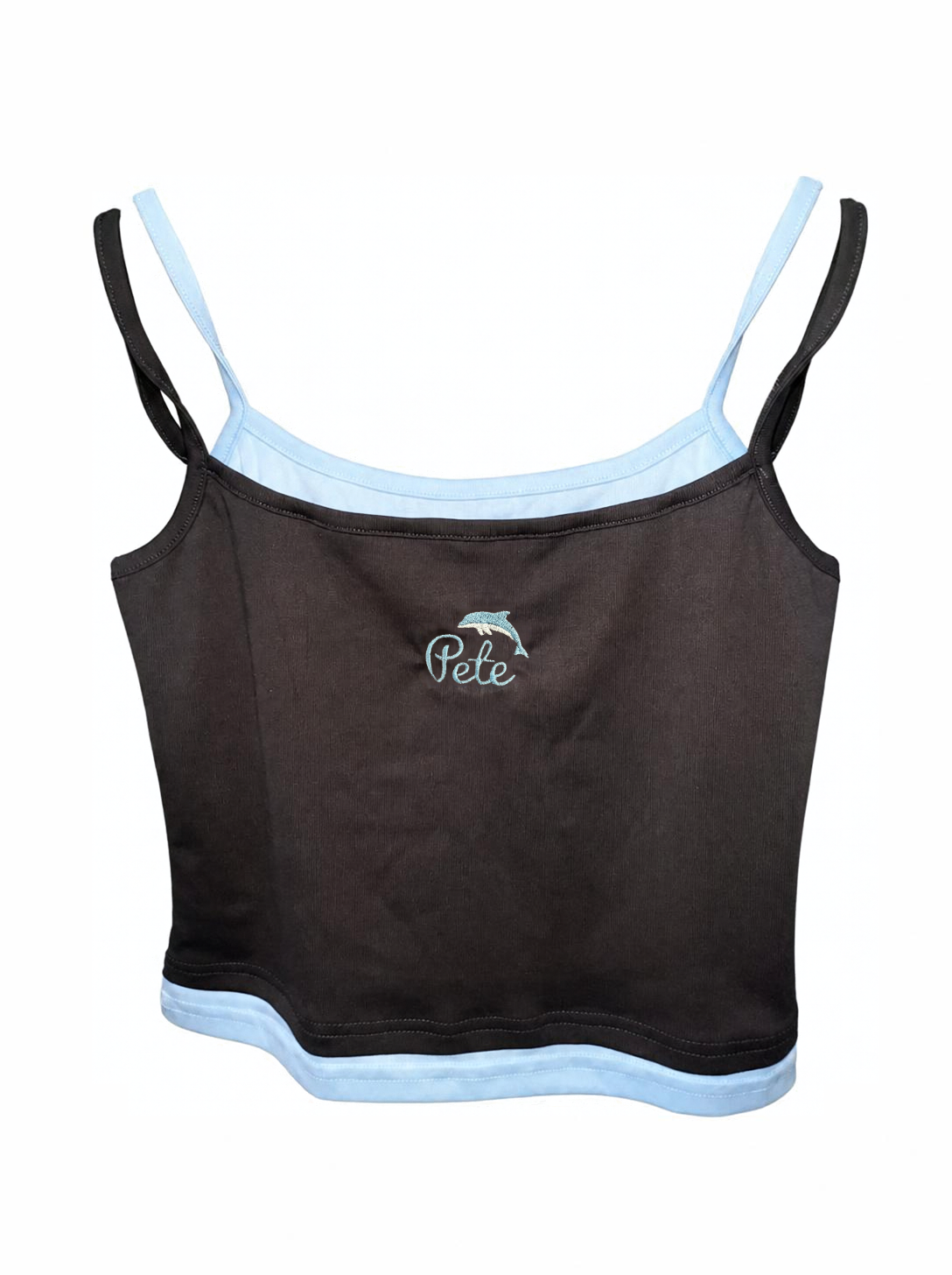 Pete The Dolphin Crop Top